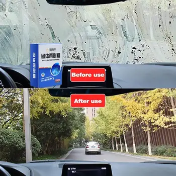 Araba Screenwash Konsantre Katı Yıkama araba için çok işlevli Efervesan Sekmeler Sıvı Deterjan Tabletleri Otomobil ön camı Cam