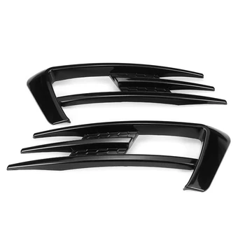 Golf 7 için MK7 2013-2017 Parlak Siyah Araba Tampon Sis farı ızgarası Kapak