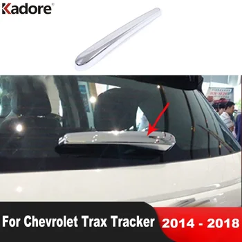 Arka pencere sileceği Kapak Trim İçin Chevrolet Chevy Trax Tracker 2014-2016 2017 2018 Krom araç ön camı Kolu Bıçak Aksesuarları