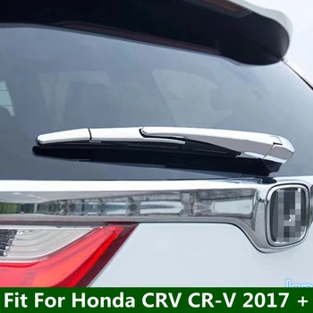 Araba Aksesuarları Arka Cam pencere sileceği Dekor krom çerçeve Trim Fit Honda CRV İçin CR-V 2017-2020 Krom Dış Modifiye