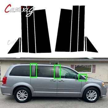 Araba Pencere Pillar Mesajları Kapı Trimler Kapak Sticker Dodge Grand Caravan Chrysler Town Country Aksesuarları Oto Dış Kısmı