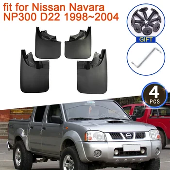 Çamurluklar Nissan Navara İçin NP300 PickUp D22 1998 1999 2000 2001 2002~2004 2005 Çamur Ön Tekerlekler Çamurluk Çamurluk Araba Aksesuarları
