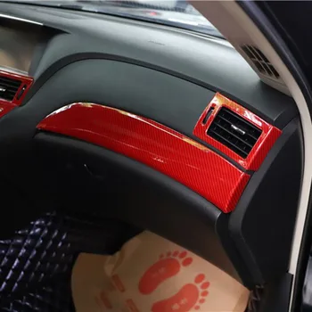 Sol El Sürücü Araba Dashboard Dekorasyon Şeritleri Trim ABS Kapak Çıkartmalar Infiniti Q70 2013-2019