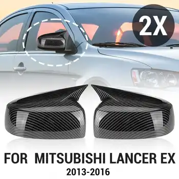 2 ADET dikiz aynası Kapağı Yan Kanat Ayna Kapakları Kapakları Doğrudan Eklenti Mitsubishi Lancer EX 2013-2016 İçin Olmayan Dönüş Sinyali Modelleri