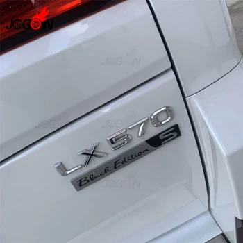 Lexus için LX570 2015 2016 2017 2018 2019 Araba Arka Bagaj Baskı Amblem Rozeti Sticker Trim